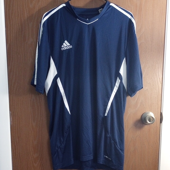adidas Other - Adidas Men's Dark Blue and White Jersey Size XL